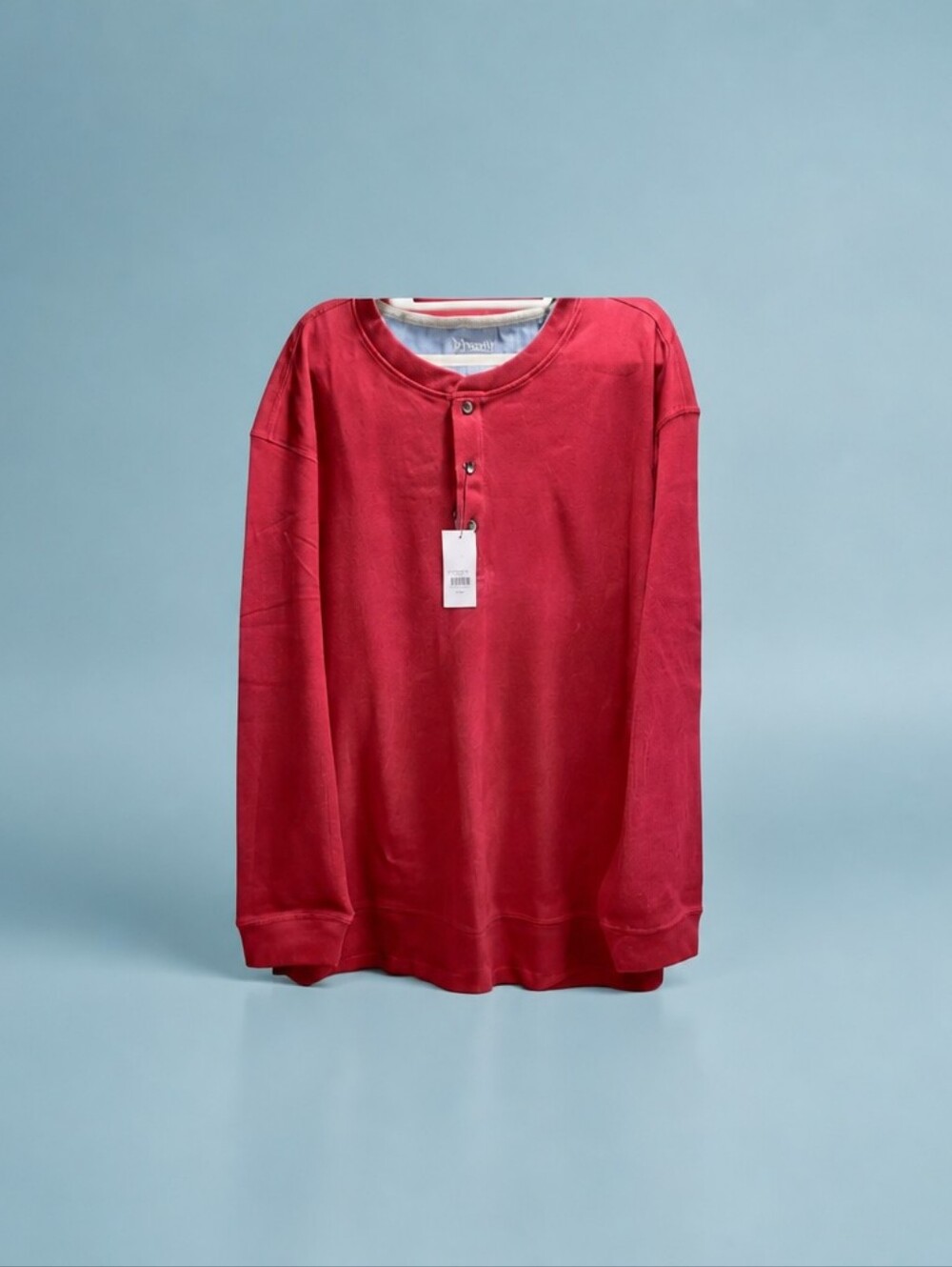 NWT Britches Men's Long-Sleeve Henley Shirt